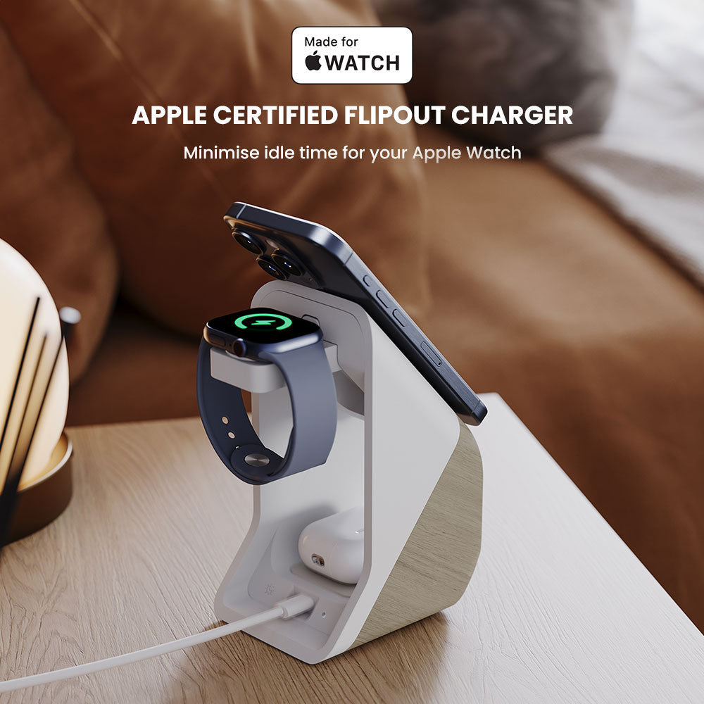 NOVA 3-in-1 Fast Wireless Charging Station